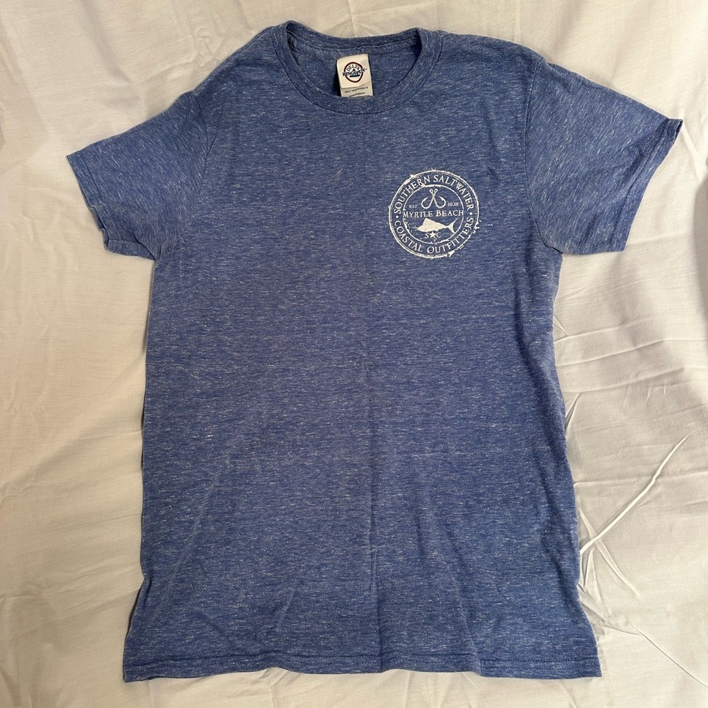 Southern Saltwater T-Shirt, Myrtle Beach, SC Size Small, Very Clean